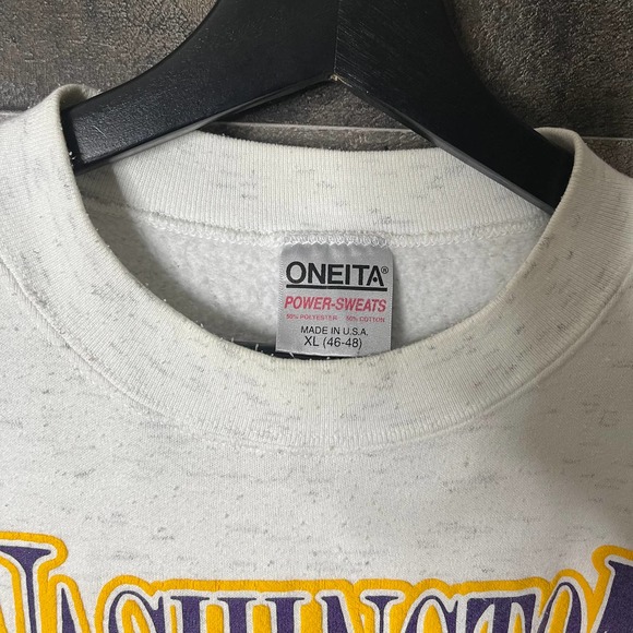 SOLD VTG UW Huskies 1991 Crewneck XL - Picture 3 of 4